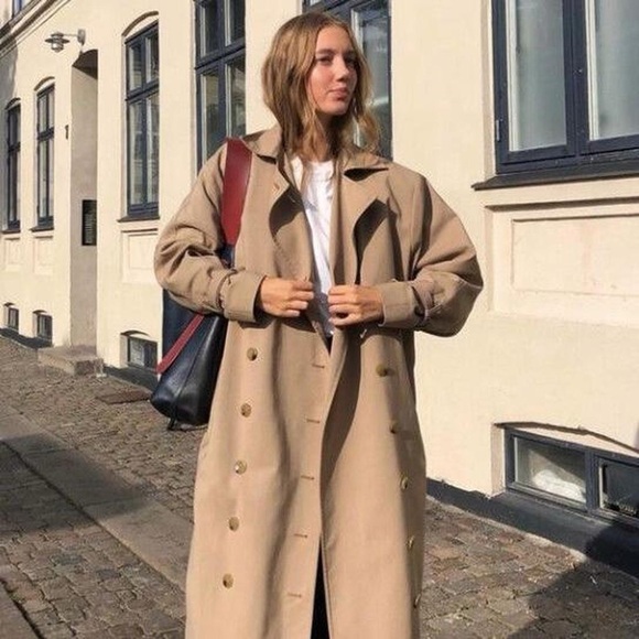 Toteme Pisa Trench Pisa Trench Coat Totême Black Size XS